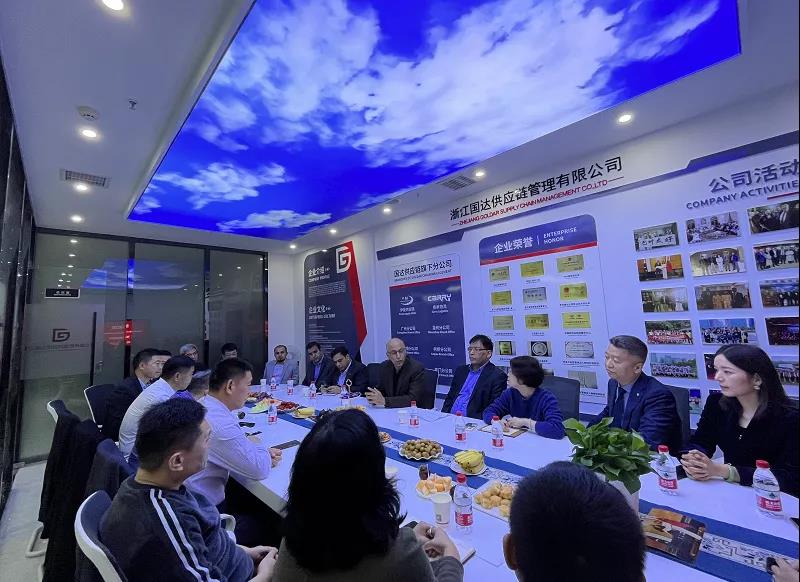 巴基斯坦駐北京大使和駐上?？傤I(lǐng)事與參與易巴通面對面座談會